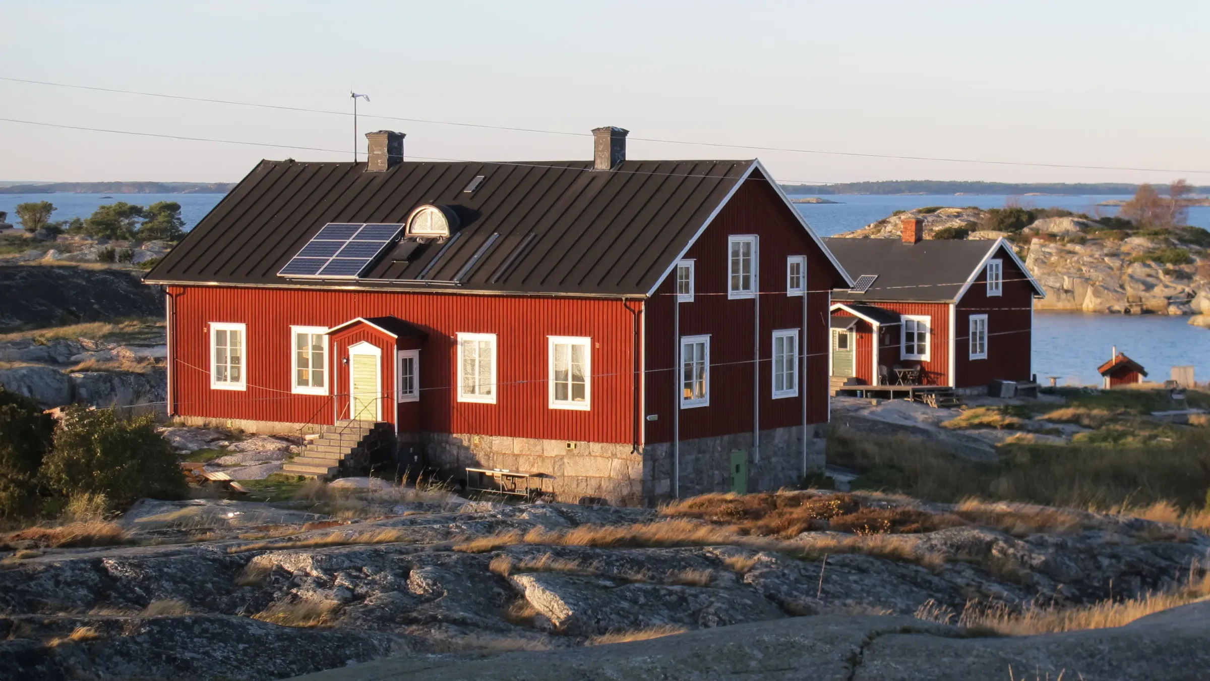 Hus på Huvudskär