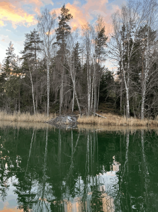 Östersjön i höstväder