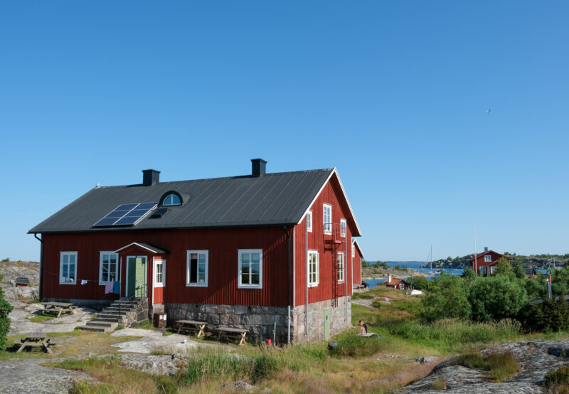 Boende på Huvudskär